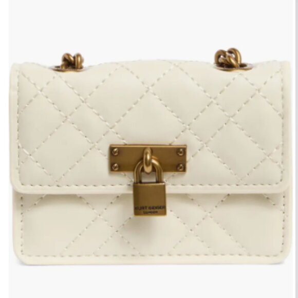 KURT GEIGER LONDON Micro Brixton Quilted Shoulder Bag - Picture 1 of 9
